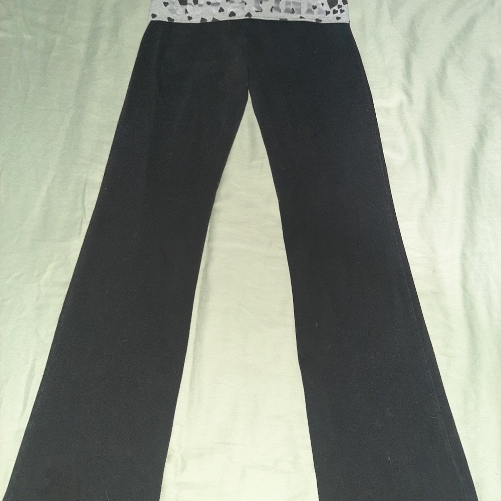 Pink yoga pants